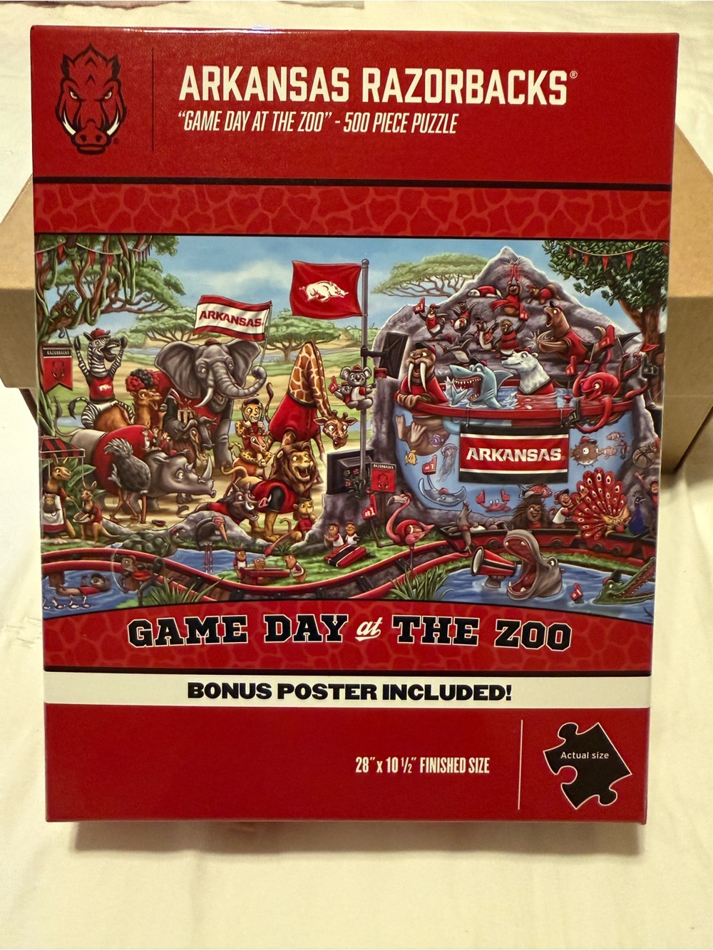 Arkansas 500 piece puzzle